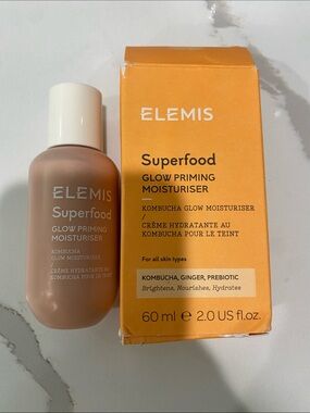Elemis Superfood Glow priming moisturiser new in box READ